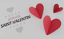 Carte de Saint-Valentin